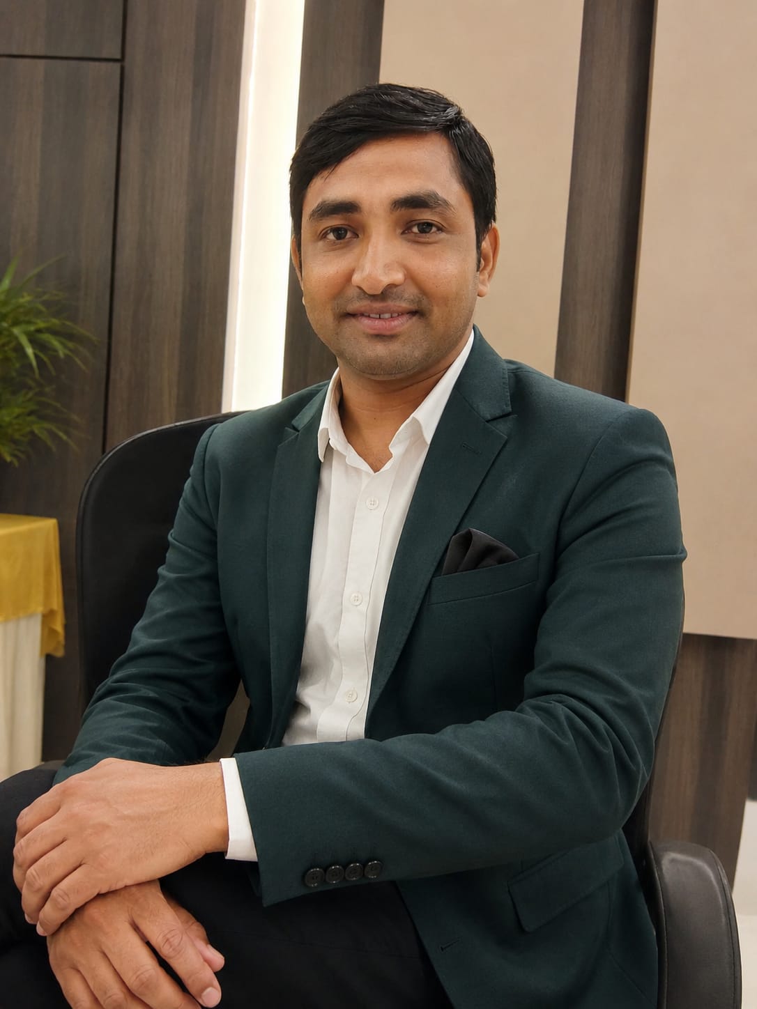 Coach Anup Kumar in blazer